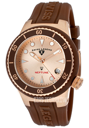 Swiss Legend Neptune Zloty/Guma Ø40 mm SL-11840D-RG-09