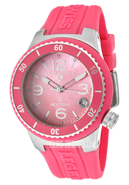 Swiss Legend Neptune Różowy/Guma Ø40 mm SL-11840P-015-MOP