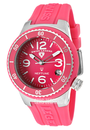 Swiss Legend Neptune Różowy/Guma Ø40 mm SL-11840P-015