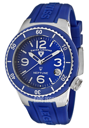 Swiss Legend Neptune Niebieski/Guma Ø40 mm SL-11840P-03