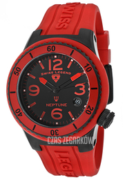 Swiss Legend Neptune Czarny/Guma Ø40 mm SL-11840P-BB-01-RD