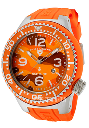 Swiss Legend Neptune Pomarańczowy/Guma Ø52 mm SL-11852C-06