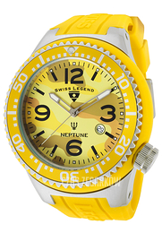 Swiss Legend Neptune Żółty/Guma Ø52 mm SL-11852C-07