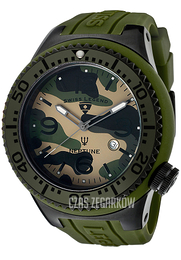 Swiss Legend Neptune Zielony/Guma Ø52 mm SL-11852C-BB-017