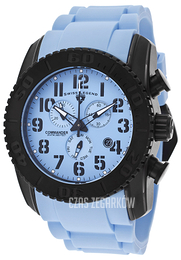 Swiss Legend Commander Niebieski/Guma Ø47 mm SL-11876-TIB-012
