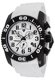 Swiss Legend Commander Biały/Guma Ø47 mm SL-11876-TIB-02