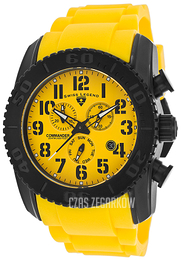 Swiss Legend Commander Żółty/Guma Ø47 mm SL-11876-TIB-07