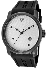 Swiss Legend Planetimer Srebrny/Guma Ø43 mm SL-20028-BB-02S