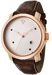 Swiss Legend Planetimer Srebrny/Skóra Ø43 mm SL-20028-RG-02-ABR02C