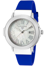 Swiss Legend South Beach Biały/Guma Ø35 mm SL-20032-02-BLUE