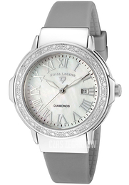 Swiss Legend South Beach Biały/Guma Ø35 mm SL-20032D-02-LGRY