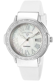 Swiss Legend South Beach Biały/Guma Ø35 mm SL-20032D-02-WHT