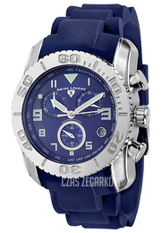 Swiss Legend Commander Niebieski/Guma Ø46 mm SL-20065-03B