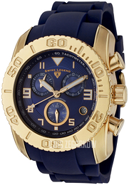 Swiss Legend Commander Niebieski/Guma Ø46 mm SL-20065-YG-03