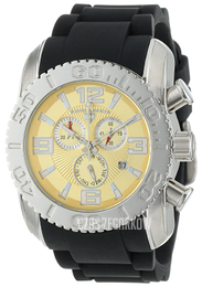 Swiss Legend Commander Żółte złoto/Guma Ø46 mm SL-20067-10