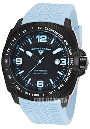 Swiss Legend Sprinter Czarny/Guma Ø47 mm SL-21045-BB-01-BBLAS