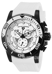 Swiss Legend Avalanche Biały/Guma Ø47 mm SL-21368-BB-02-WHAS
