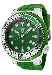 Swiss Legend Neptune Zielony/Guma Ø52 mm SL-21818D-08-GS