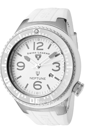 Swiss Legend Neptune Biały/Guma Ø52 mm SL-21818P-02-WB