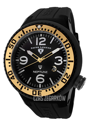 Swiss Legend Neptune Czarny/Guma Ø52 mm SL-21818P-BB-01-GA