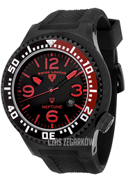 Swiss Legend Neptune Czarny/Guma Ø52 mm SL-21818P-BB-01-RB