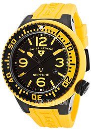 Swiss Legend Neptune Czarny/Guma Ø52 mm SL-21818P-BB-01-YBL