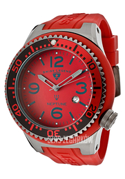 Swiss Legend Neptune Czerwony/Guma Ø52 mm SL-21818S-B-HR