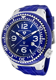 Swiss Legend Neptune Niebieski/Guma Ø52 mm SL-21818S-C-DBD