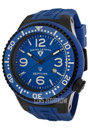 Swiss Legend Neptune Niebieski/Guma Ø52 mm SL-21818S-C-K