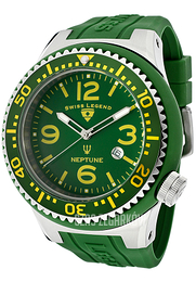 Swiss Legend Neptune Zielony/Guma Ø52 mm SL-21818S-C-O