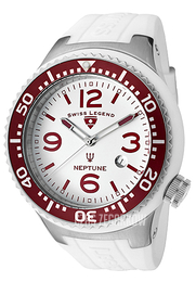 Swiss Legend Neptune Biały/Guma Ø52 mm SL-21818S-F-AC