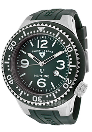 Swiss Legend Neptune Zielony/Guma Ø52 mm SL-21818S-F-NYJ