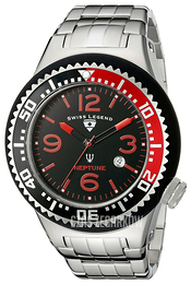 Swiss Legend Neptune Czarny/Stal Ø52 mm SL-21819P-11-RB