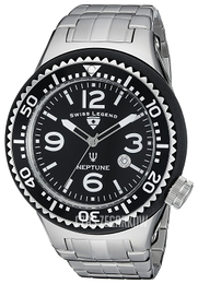Swiss Legend Neptune Czarny/Stal Ø40 mm SL-21819P-11