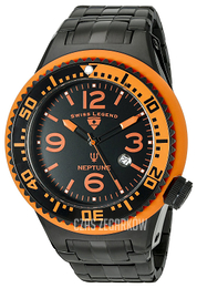 Swiss Legend Neptune Czarny/Stal Ø52 mm SL-21819P-BB-11-OBS
