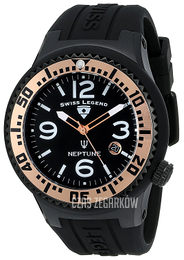 Swiss Legend Neptune Czarny/Guma Ø48 mm SL-21848P-01-21045-BB-01