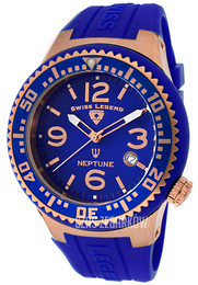 Swiss Legend Neptune Niebieski/Guma Ø48 mm SL-21848P-RG-03