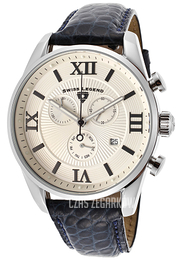 Swiss Legend Bellezza Srebrny/Skóra Ø42 mm SL-22011-02S-ABR06M