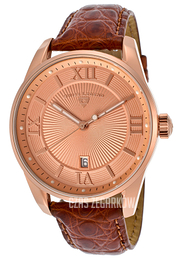 Swiss Legend Bellezza Zloty/Skóra Ø42 mm SL-22012-RG-09-RA-ABR51M