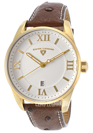 Swiss Legend Bellezza Biały/Skóra Ø42 mm SL-22012-YG-02-DA02C