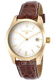 Swiss Legend Peninsula Biały/Skóra Ø39 mm SL-22038-YG-02-ABR02C