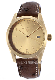 Swiss Legend Peninsula Zloty/Skóra Ø38 mm SL-22038-YG-10-DA02C