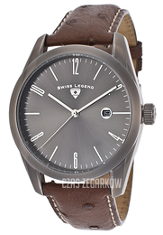 Swiss Legend Peninsula Szary/Skóra Ø44 mm SL-22044-GM-014-DA02C