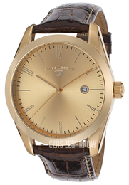 Swiss Legend Peninsula Zloty/Skóra Ø44 mm SL-22044-YG-10-AAT22C