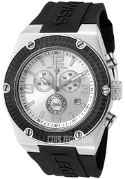 Swiss Legend Throttle Srebrny/Guma Ø46 mm SL-30025-02S-BB