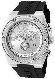 Swiss Legend Throttle Srebrny/Guma Ø46 mm SL-30025-02S