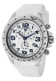 Swiss Legend Eograph Biały/Guma Ø46 mm SL-30041-02-BLA