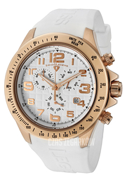 Swiss Legend Eograph Biały/Guma Ø46 mm SL-30041-RG-02WHT