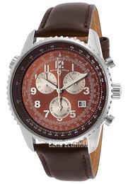 Swiss Legend Skyline Brązowy/Skóra Ø42 mm SL-30721-04