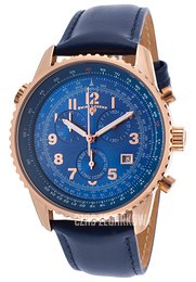 Swiss Legend Skyline Niebieski/Skóra Ø42 mm SL-30721-RG-03